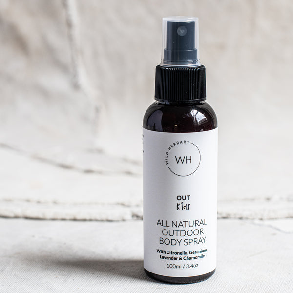 + Outdoor Body Spray - All Natural for Kids / Sensitive Skins - The Lost + Found Department