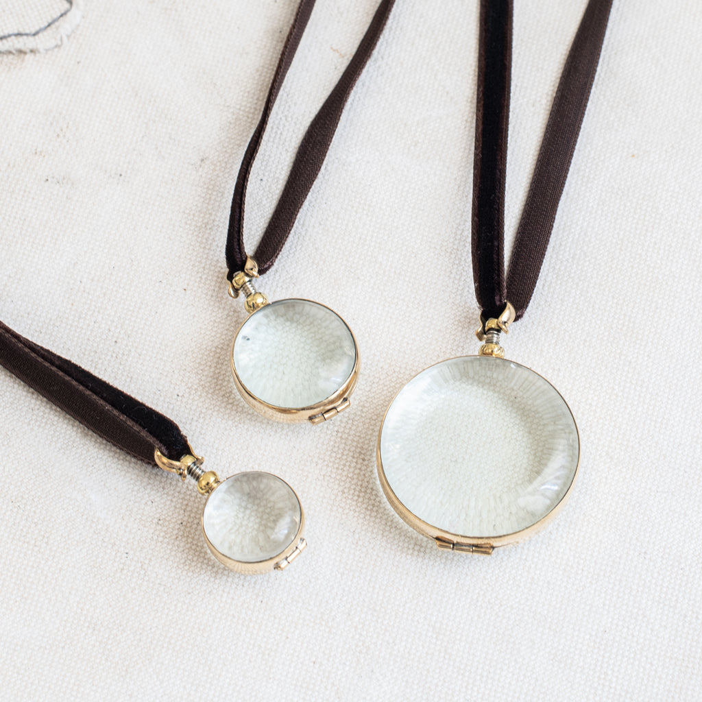 + Rock Crystal Lockets - The Lost + Found Department