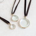 + Rock Crystal Lockets - The Lost + Found Department
