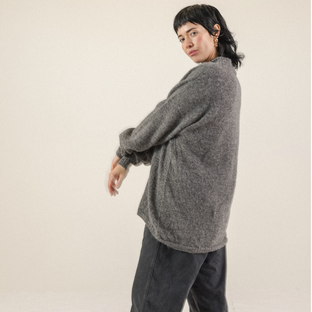 + Francie Campfire Alpaca Knit - The Lost + Found Department