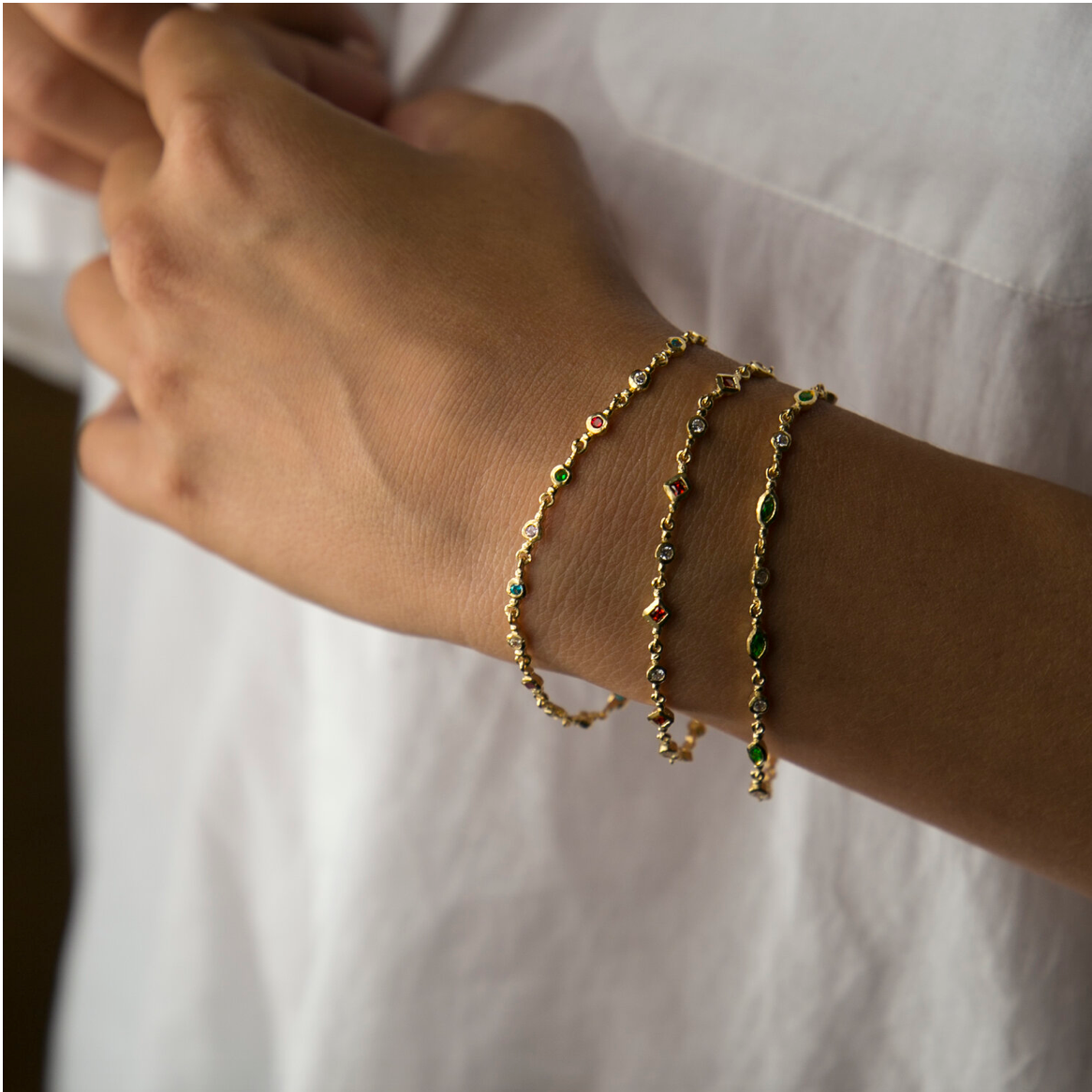 Alix D. Reynis Bracelet - Amour (Rouge/Red) - The Lost + Found Department