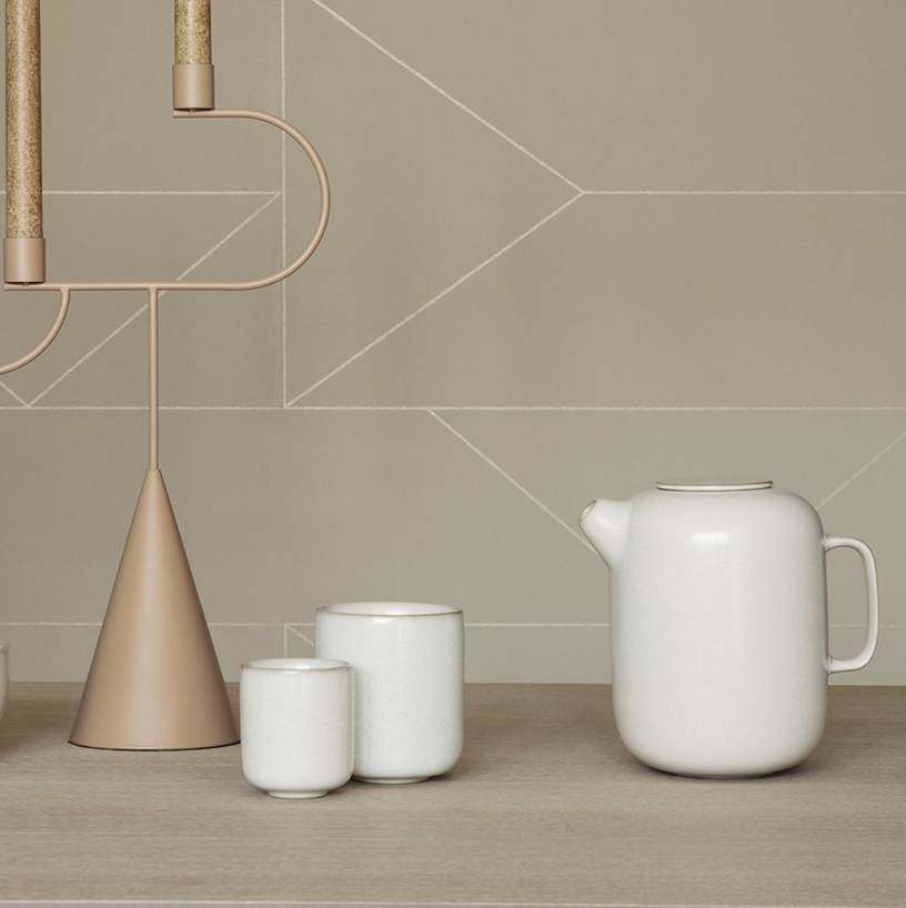 + Ferm Living Sekki Cream Ceramics - The Lost + Found Department