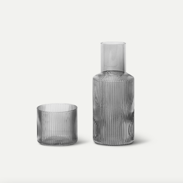 + Ferm Living Ripple Carafe Set - The Lost + Found Department