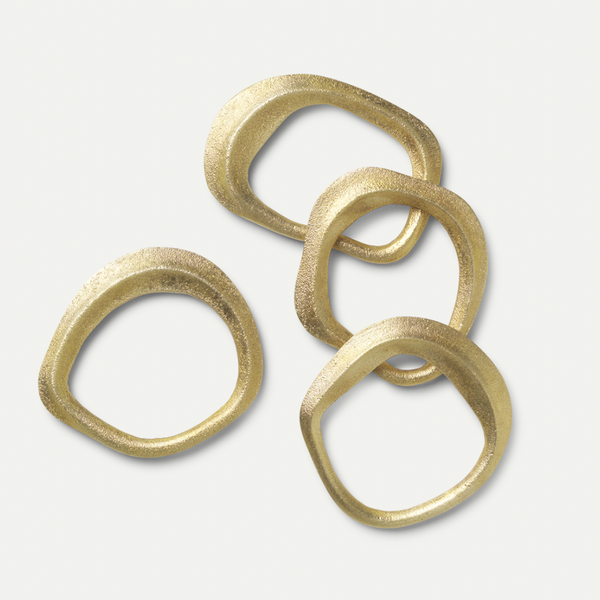 + Ferm Living Flow Napkin Rings - The Lost + Found Department