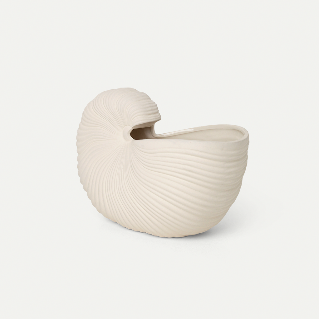 + Ferm Living - Shell Pot - The Lost + Found Department