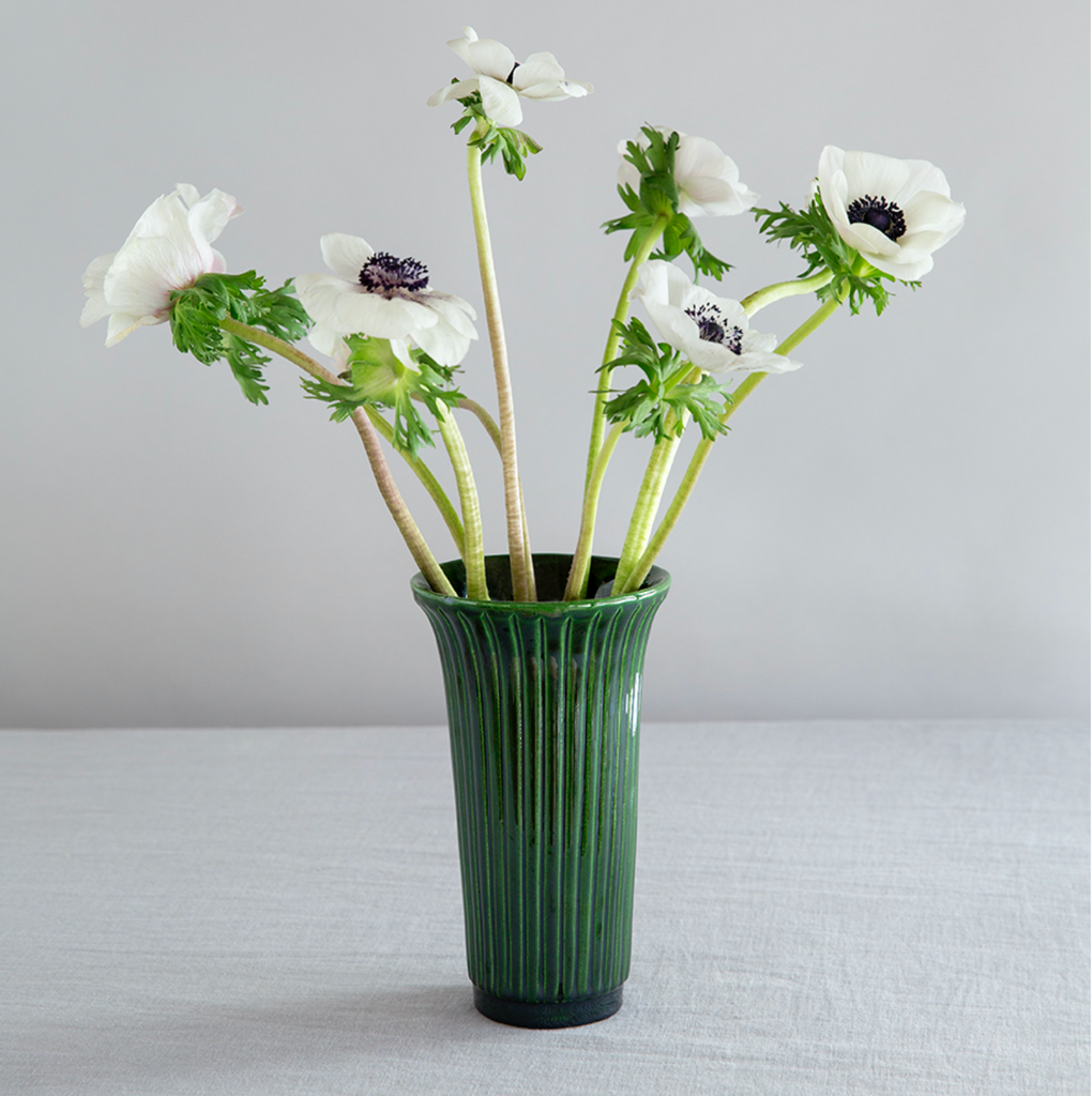 Bergs Potter Daisy Vase -  Green Emerald - The Lost + Found Department