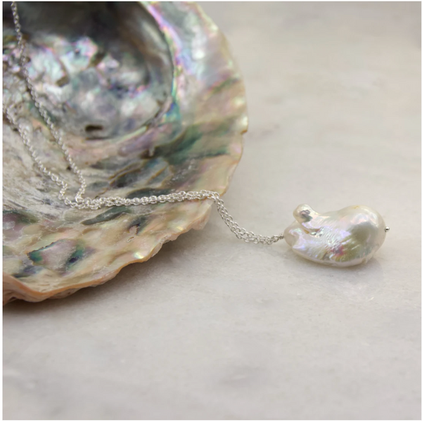 Freshwater Pearl Pendant - The Lost + Found Department