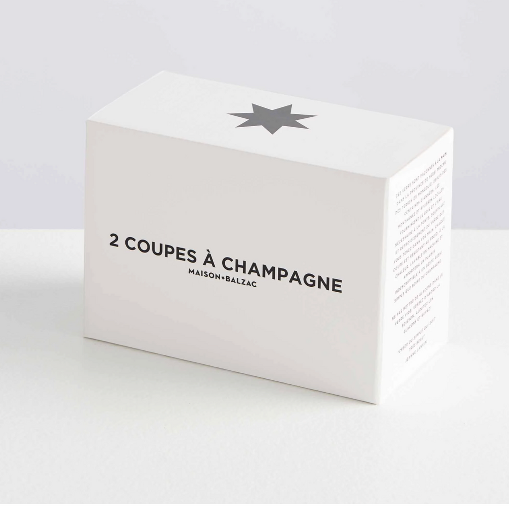 + Pomponette Champagne Coupes by Maison Balzac - The Lost + Found Department