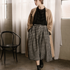 + Sydney Wool Skirt (Black & White Check) by Metta - The Lost + Found Department
