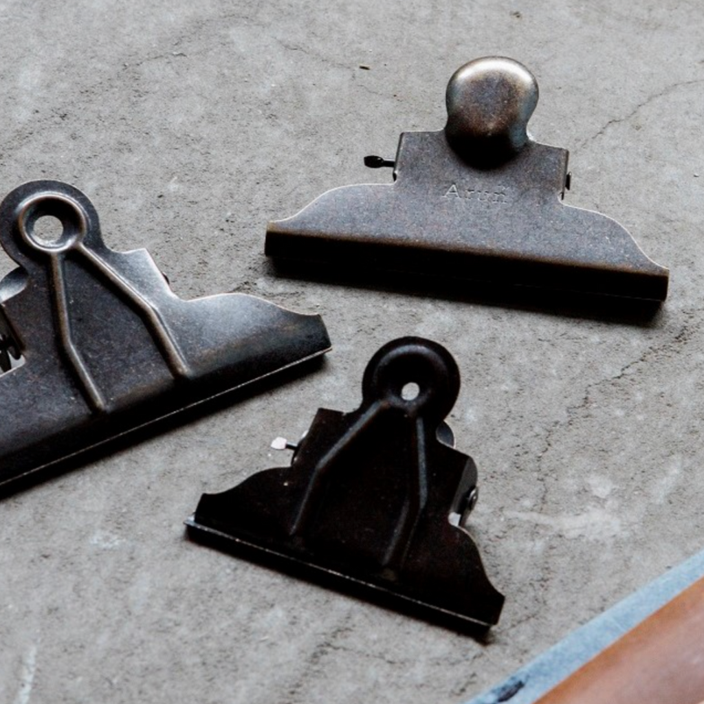 Scripts Bull Clips Triangle Bull Clips – The Lost + Found Department
