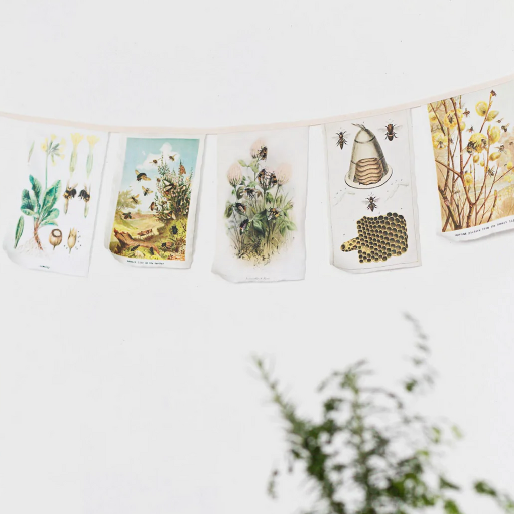+ Precious Bees Garland / Bunting - The Lost + Found Department