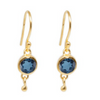 Alix D. Reynis Earrings - Josephine (White & Blue Topaz) - The Lost + Found Department