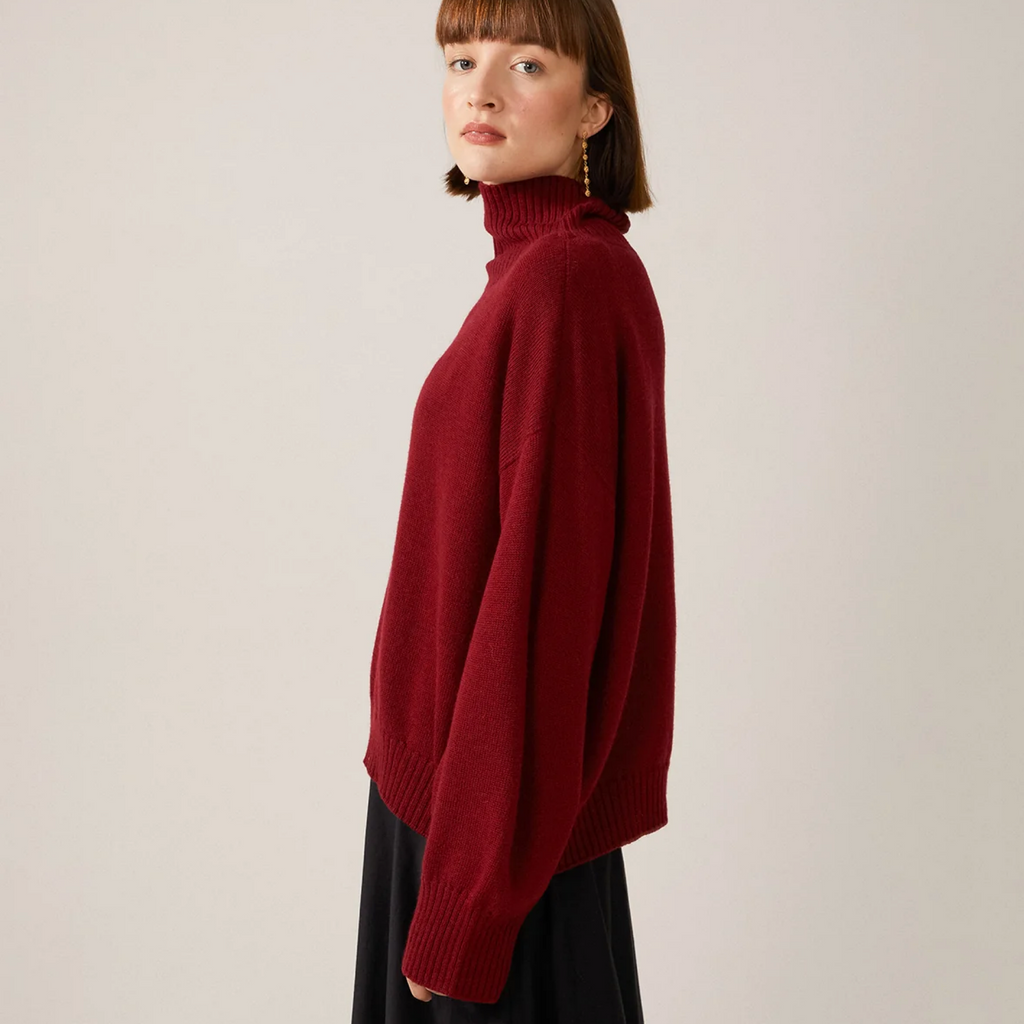 + Moon Knit by Francie - Garnet (Petite) - The Lost + Found Department