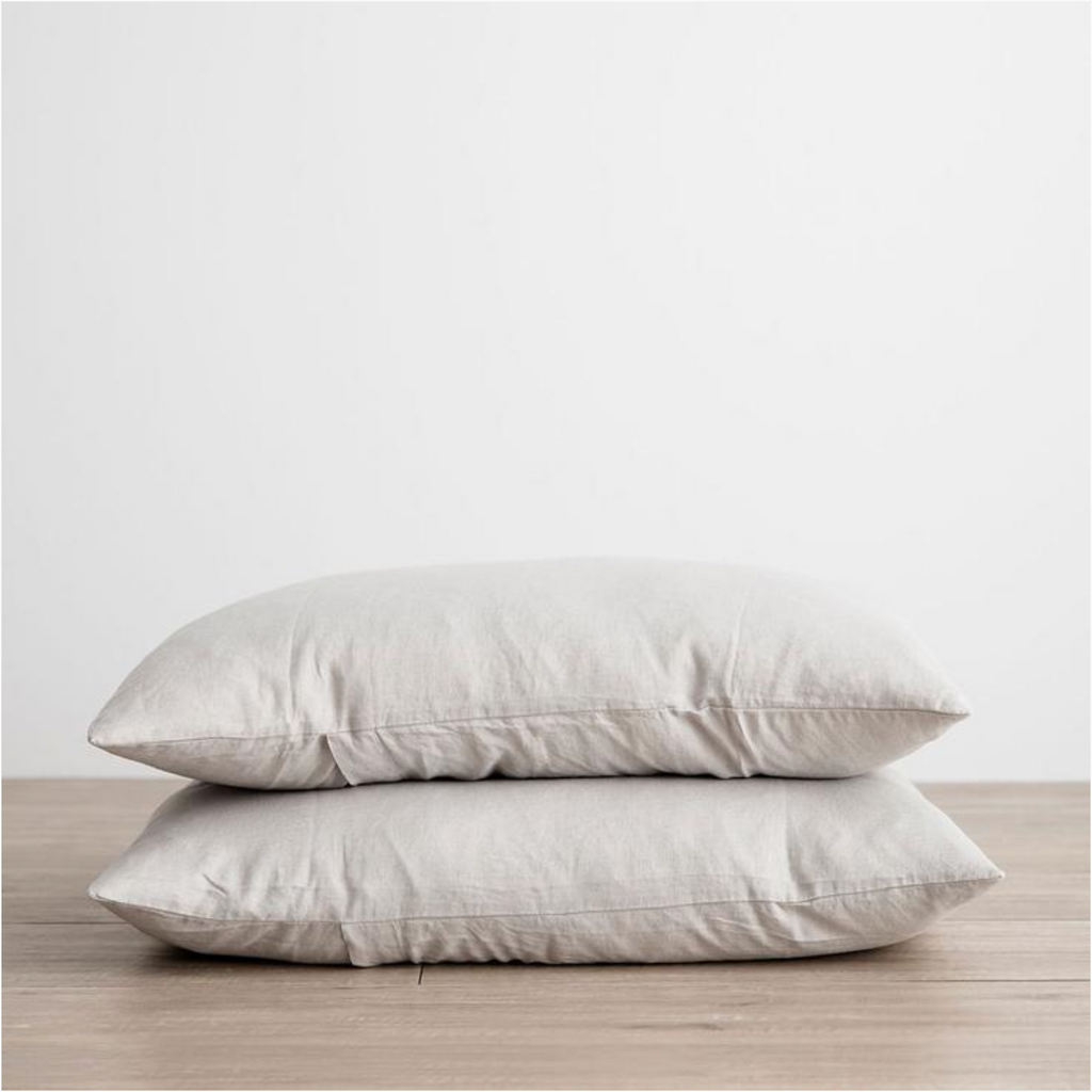 + Cultiver Linen Standard Pillowcase Set - The Lost + Found Department