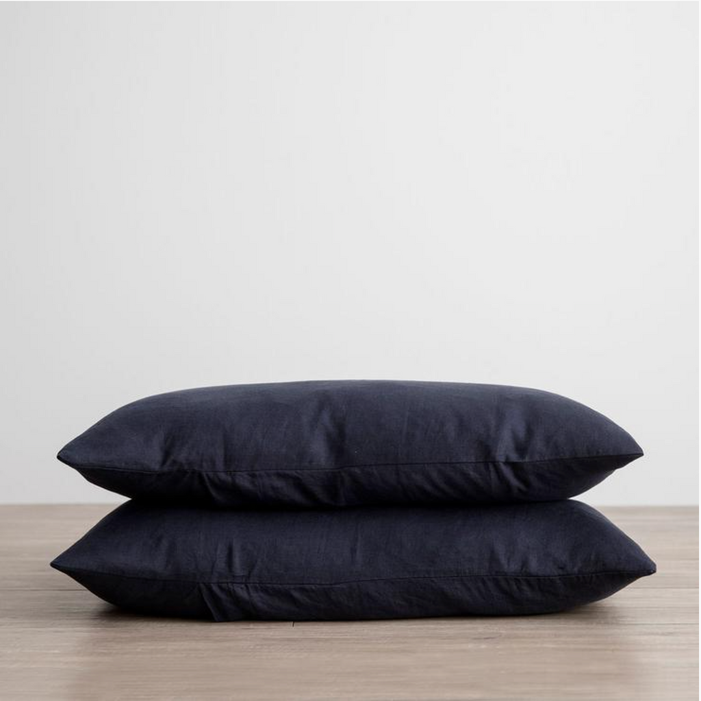 + Cultiver Linen Standard Pillowcase Set - The Lost + Found Department