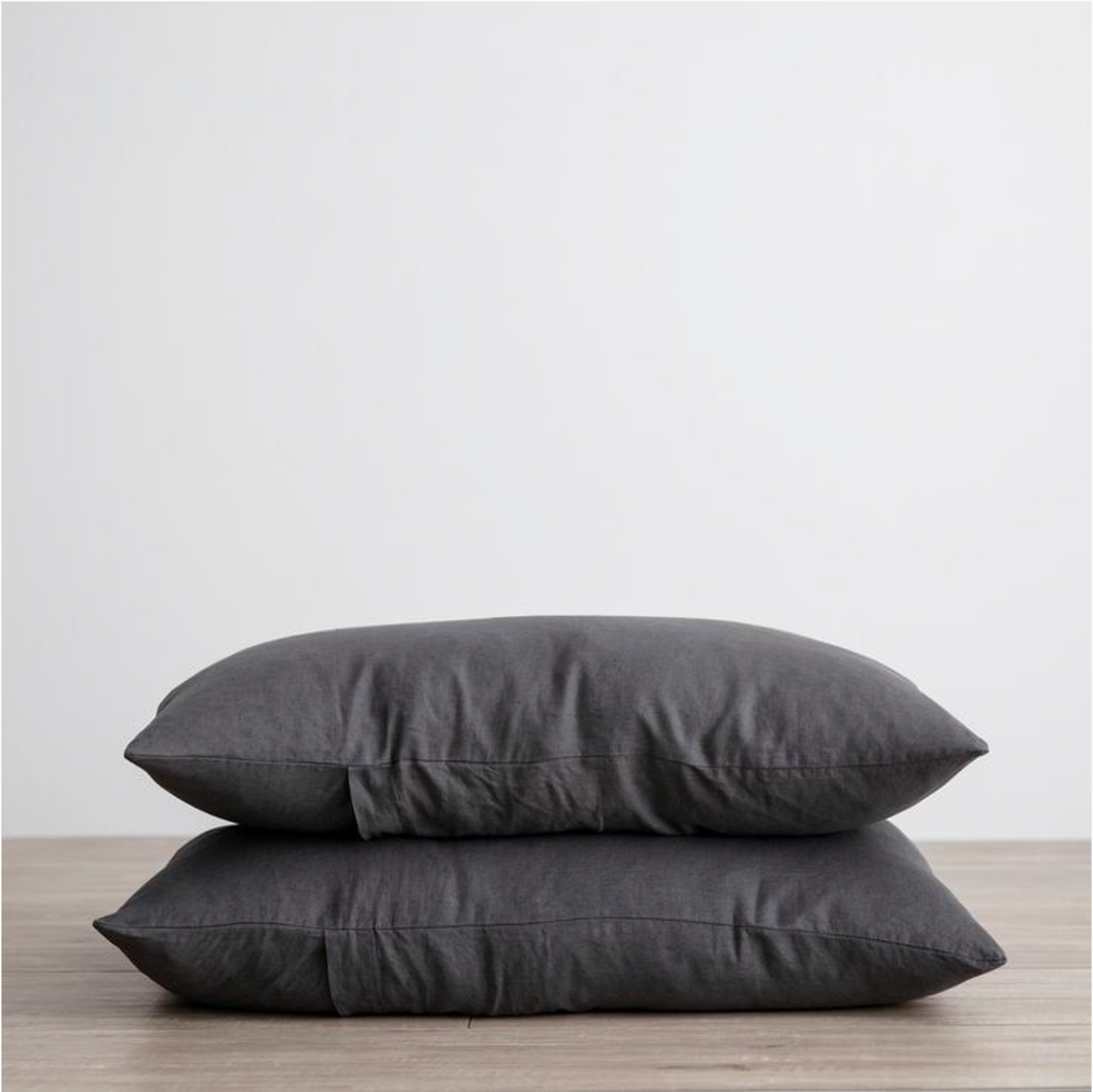 + Cultiver Linen Standard Pillowcase Set - The Lost + Found Department
