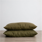 + Cultiver Linen Standard Pillowcase Set - The Lost + Found Department