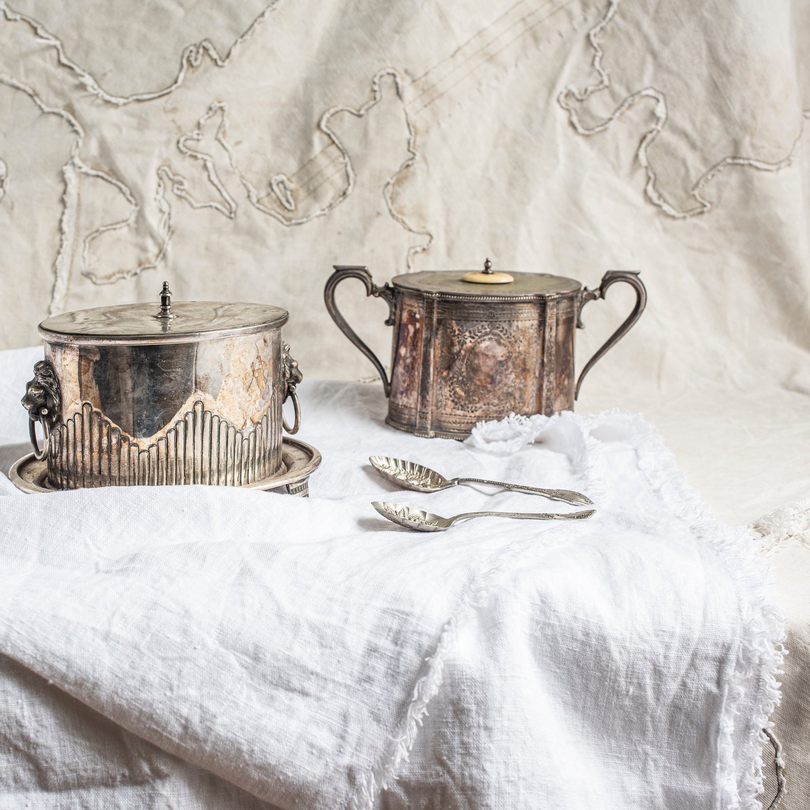 +Swedish Linen Tablecloth - The Lost + Found Department