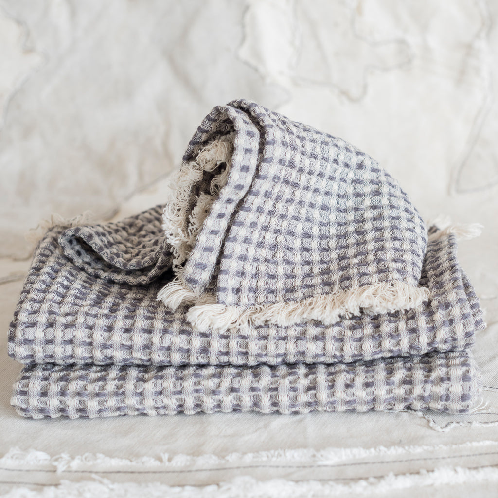 +Swedish Waffle Hand towel / Tea Towel - Wilma Weave - The Lost + Found Department