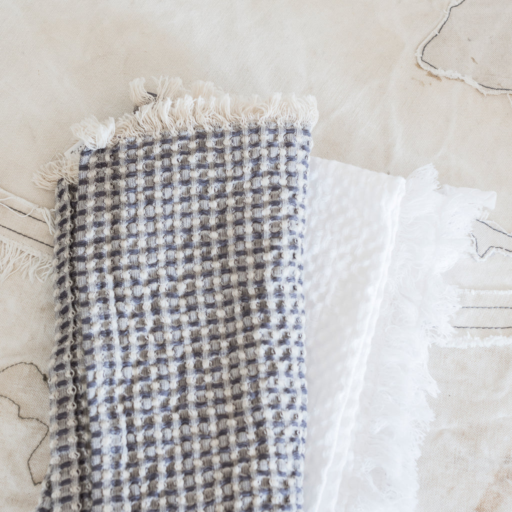 +Swedish Waffle Hand towel / Tea Towel - Wilma Weave - The Lost + Found Department