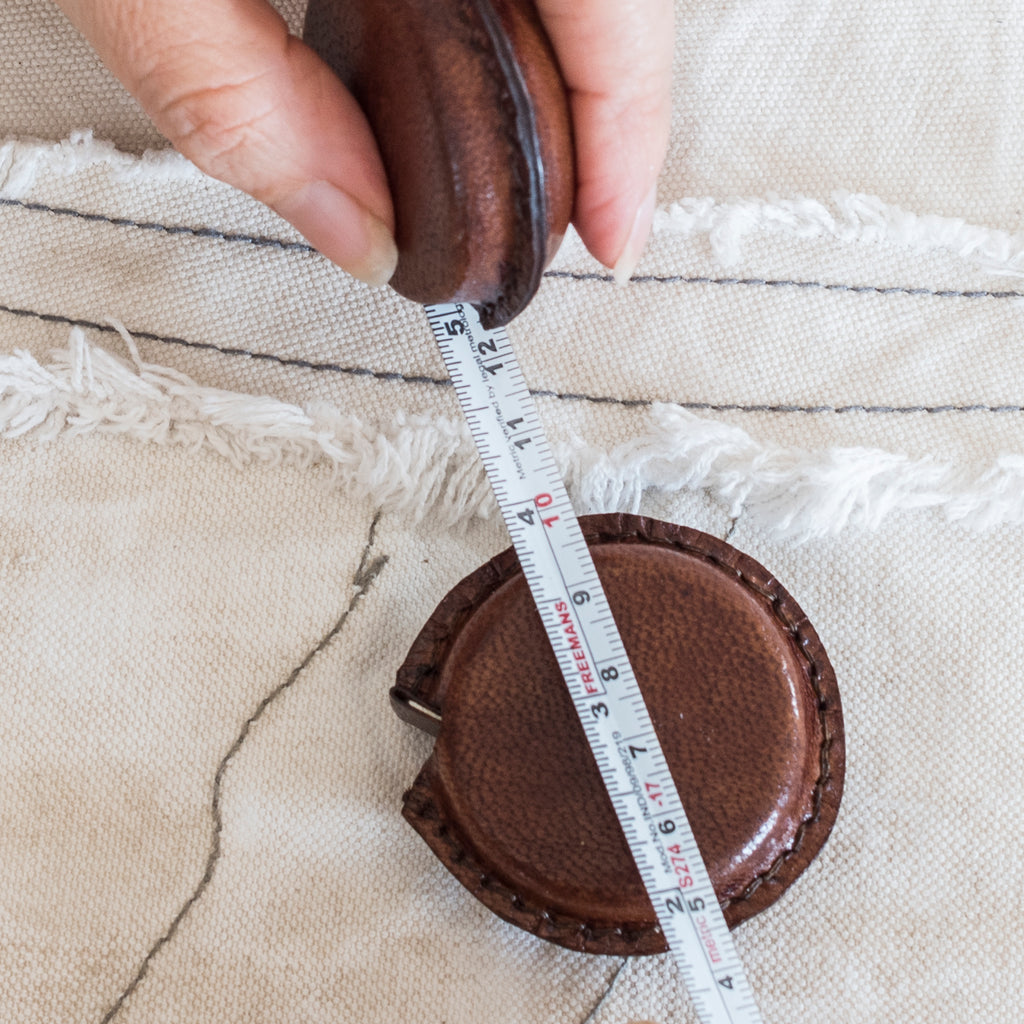 Leather tape measure - The Lost + Found Department