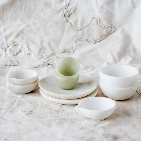 Marble Dishes and Salt Cellars - The Lost + Found Department