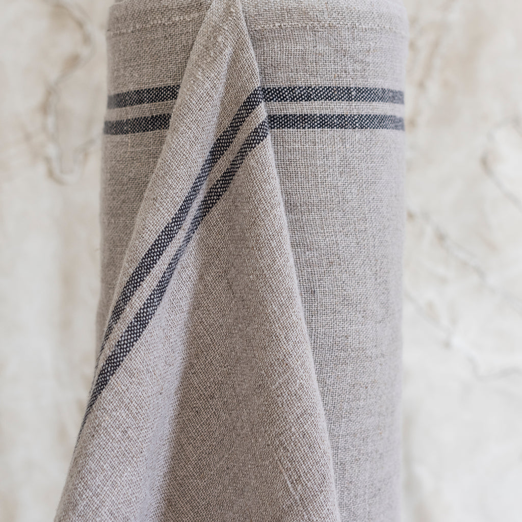 Linen Grain Sack Fabric / Mangle Cloth Fabric - The Lost + Found Department