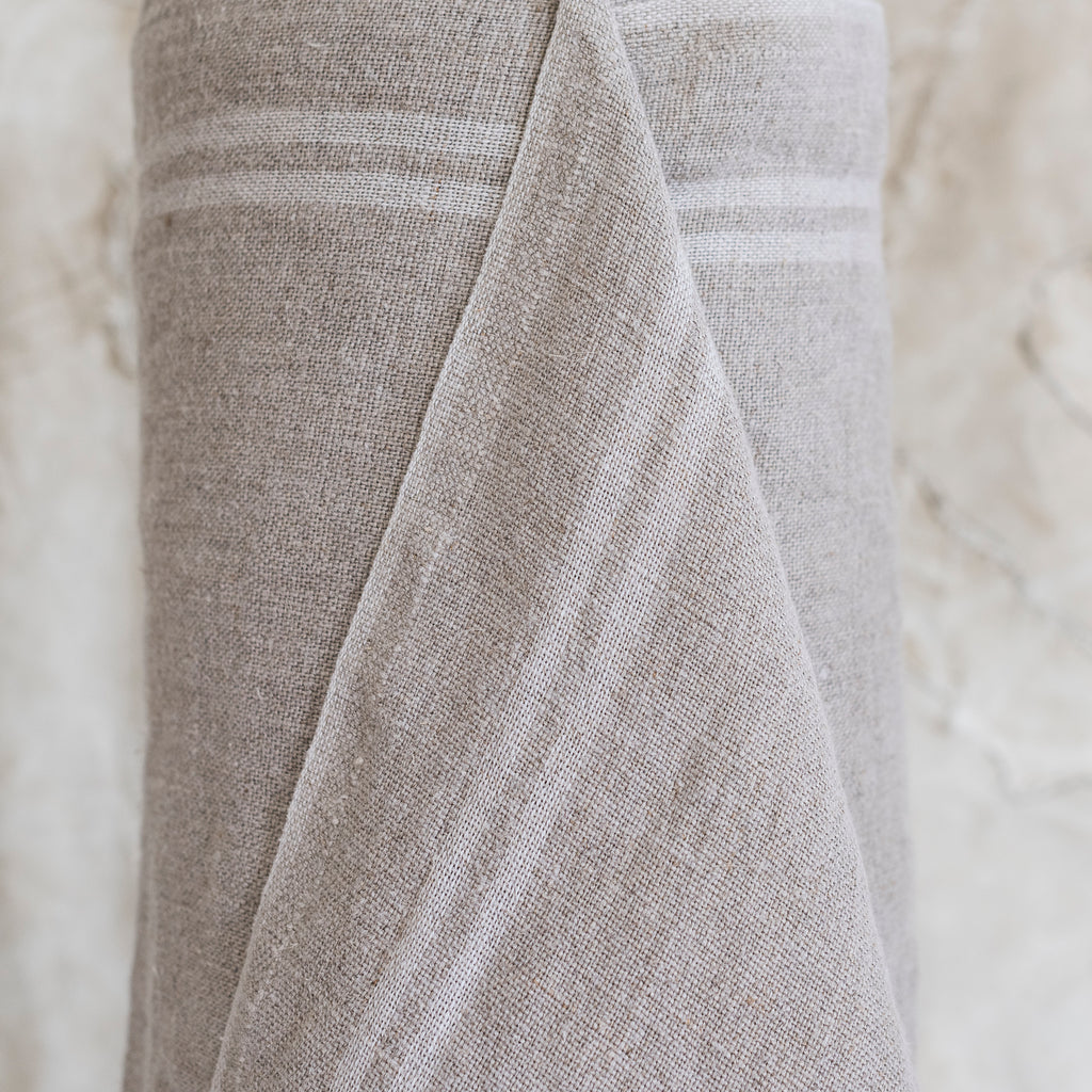 Linen Grain Sack Fabric / Mangle Cloth Fabric– The Lost + Found Department