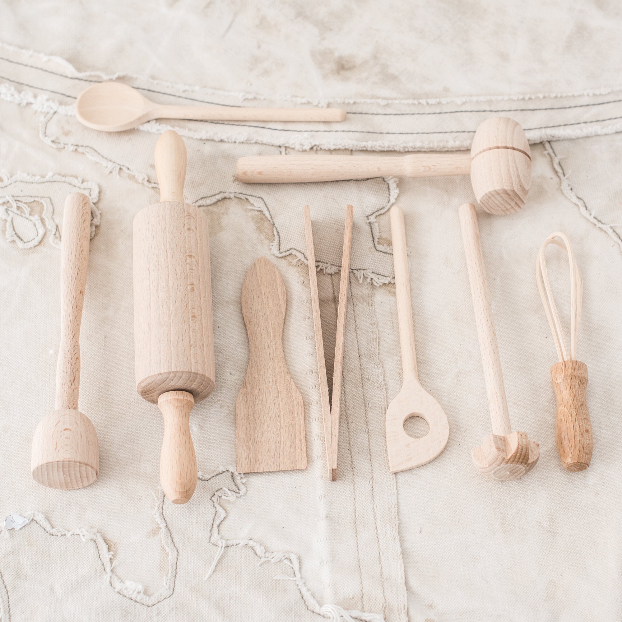 + Children's Wooden Cooking Set - The Lost + Found Department