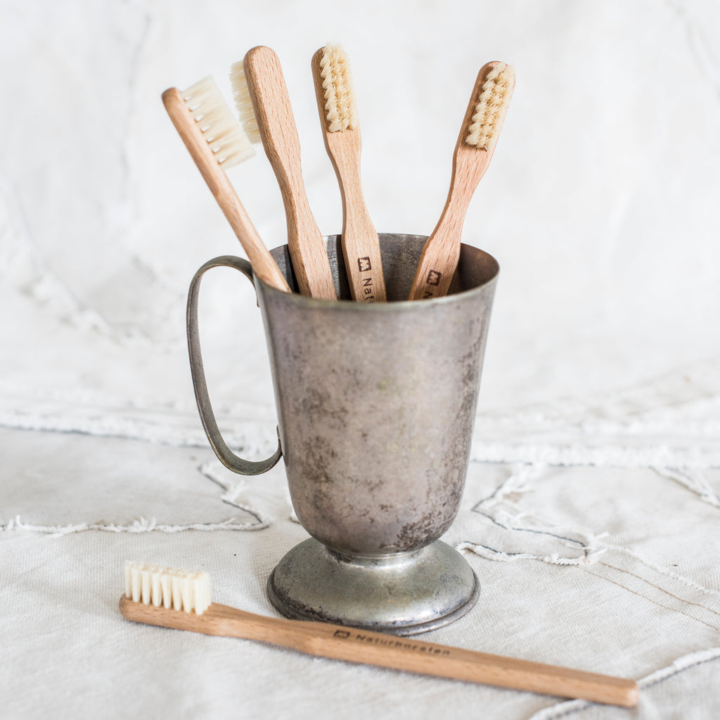 Natural Bristle Toothbrush - The Lost + Found Department