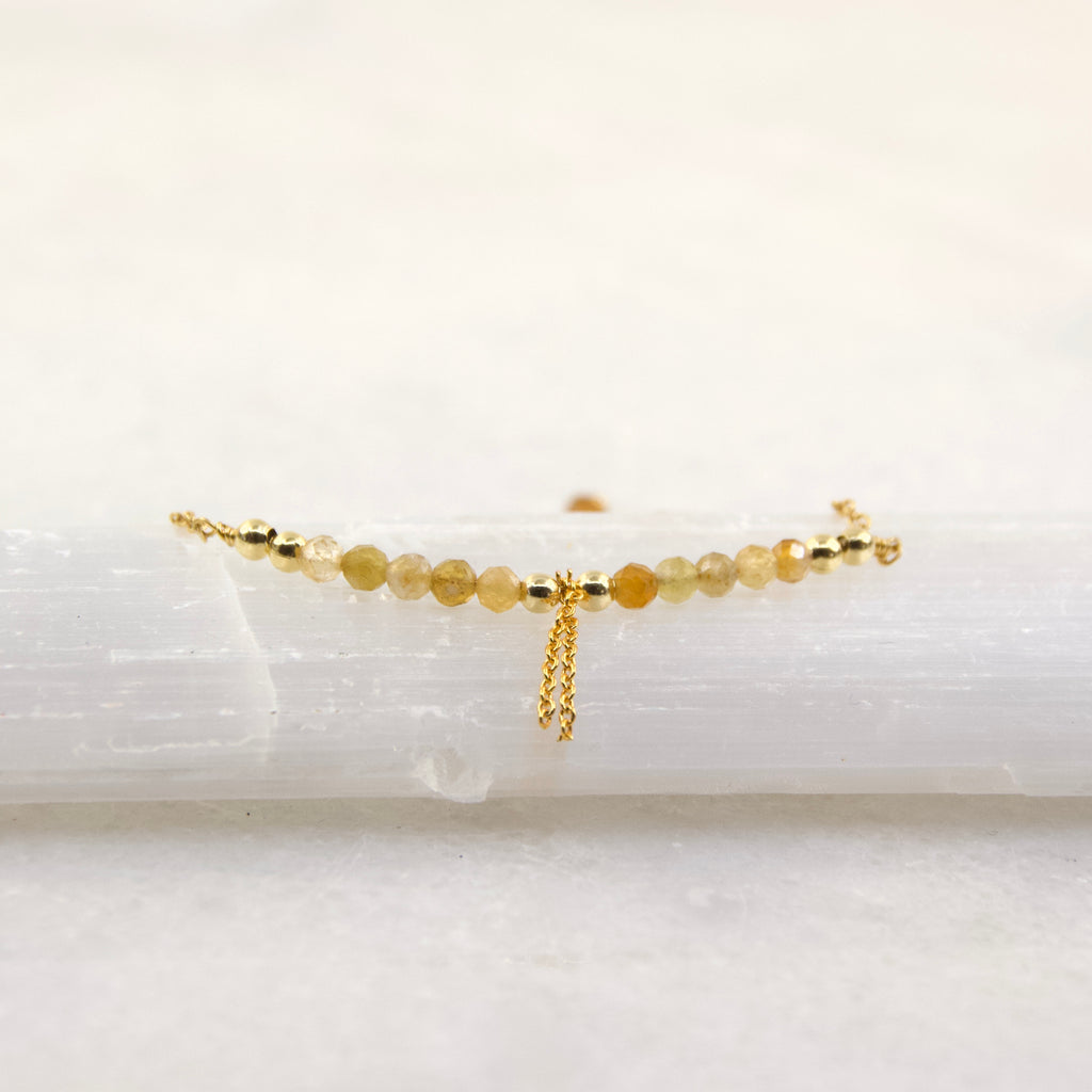 Divine Treasures Tourmaline Bracelet - The Lost + Found Department
