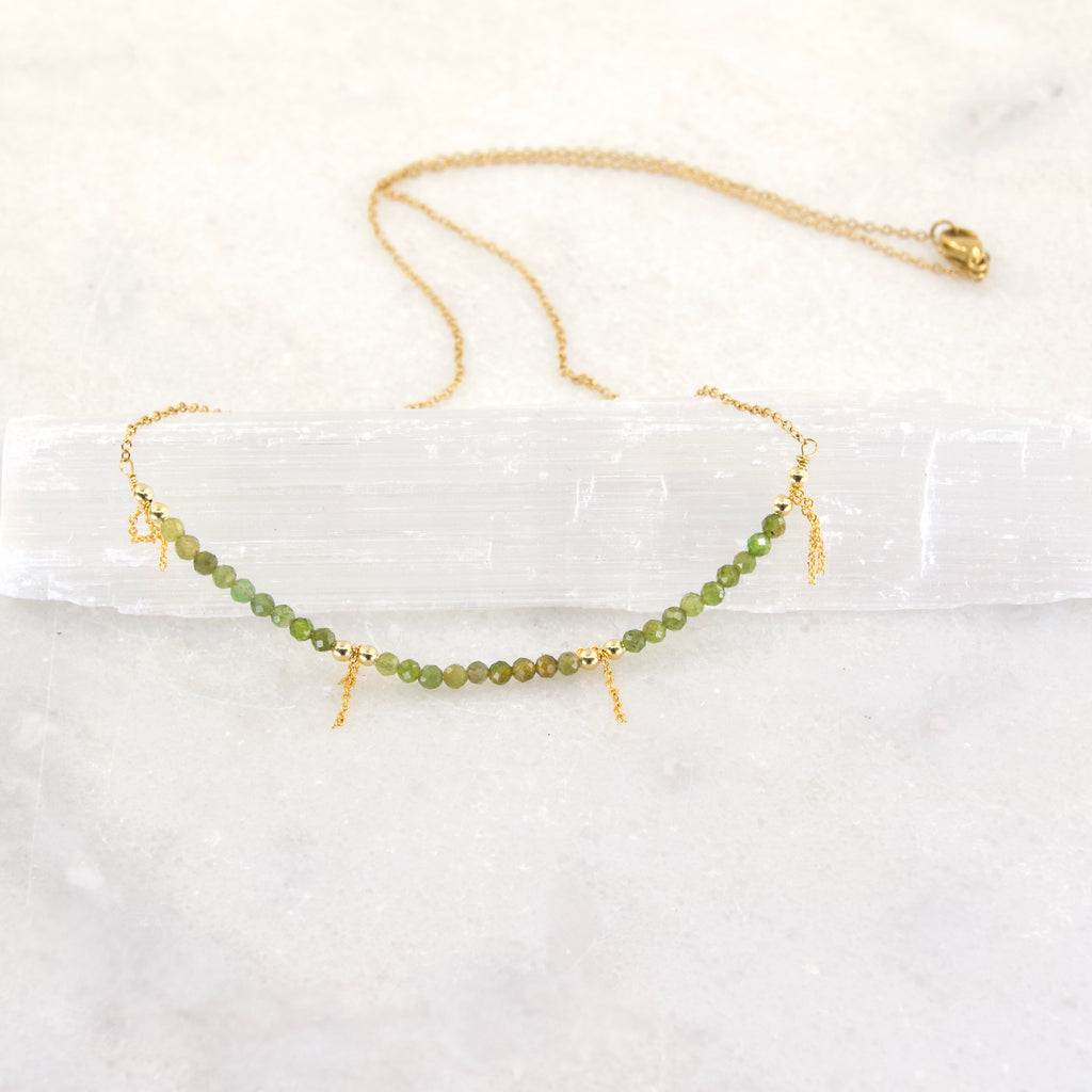 Divine Treasures Tourmaline Necklace - The Lost + Found Department