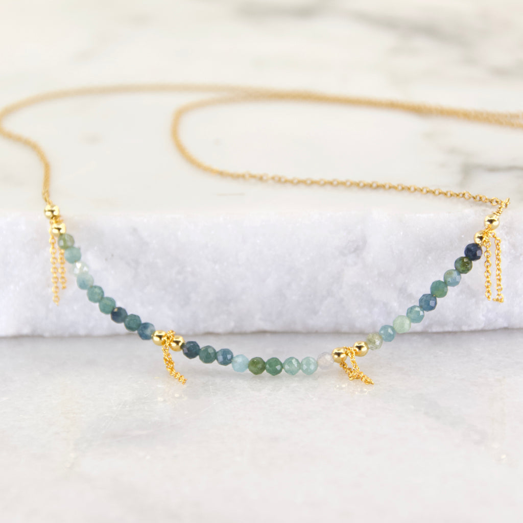 Divine Treasures Tourmaline Necklace - The Lost + Found Department