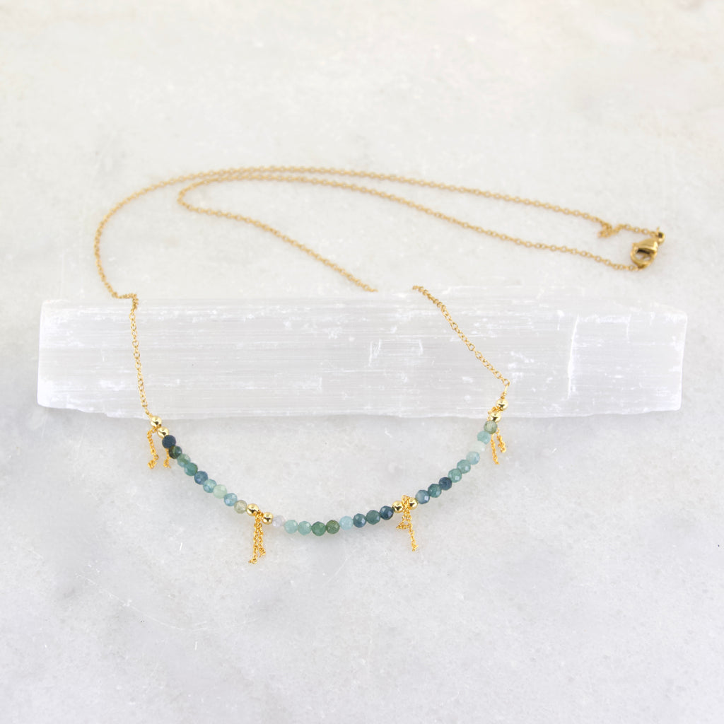 Divine Treasures Tourmaline Necklace - The Lost + Found Department
