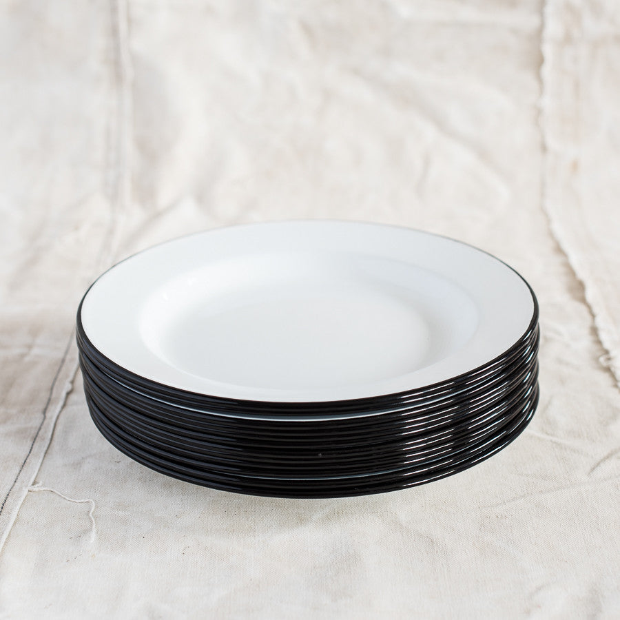 + Enamel Flat Plates - The Lost + Found Department