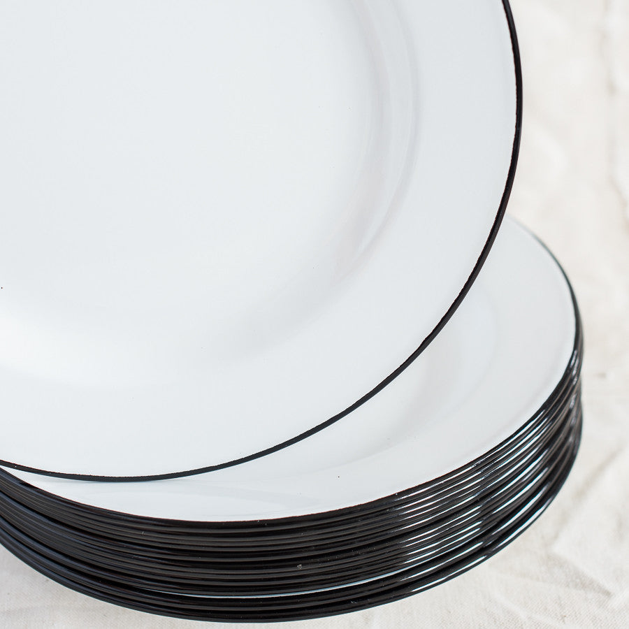 + Enamel Flat Plates - The Lost + Found Department