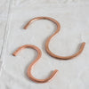 + S Hook in Copper Plate or Brass Plate - The Lost + Found Department