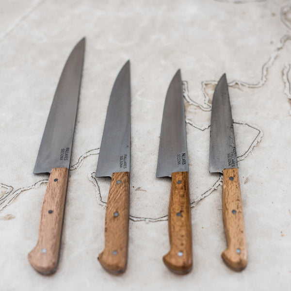 + Pallares Kitchen Knives - Aragon Beechwood - The Lost + Found Department
